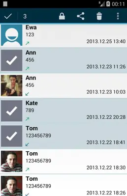 Call Recorder android App screenshot 1